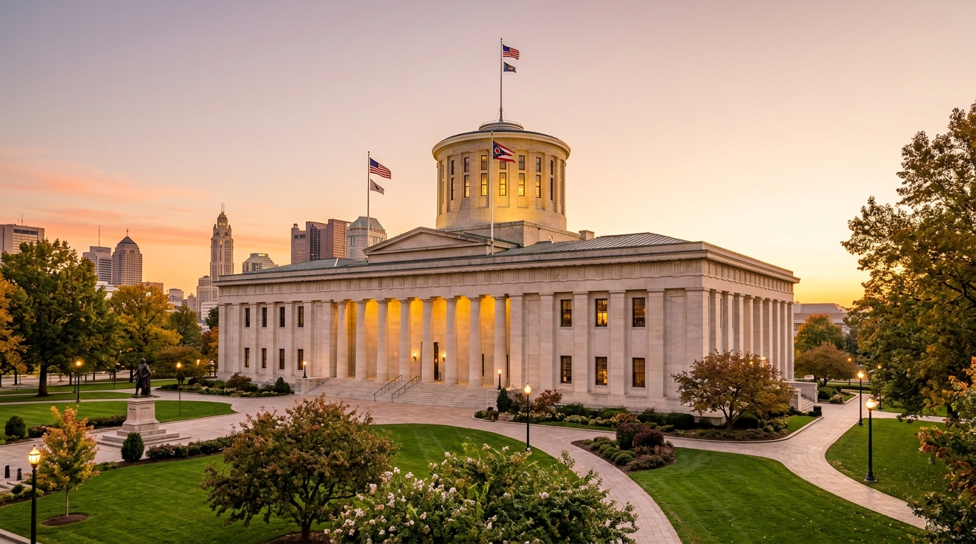Ohio Statehouse in Columbus, Ohio